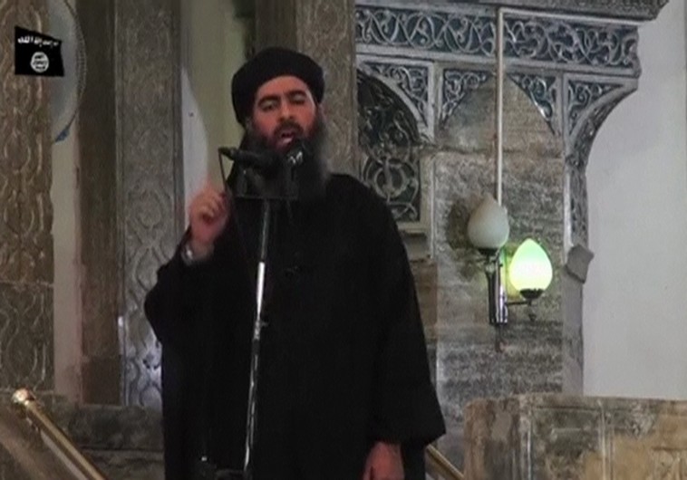 Still image taken from video of a man purported to be the reclusive leader of the militant Islamic State Abu Bakr al-Baghdadi making what would be his first public appearance at a mosque in Mosul