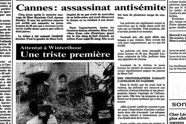 Assassinats Mmes Serf Et Halimi 2 Crimes Antisémites Jforum