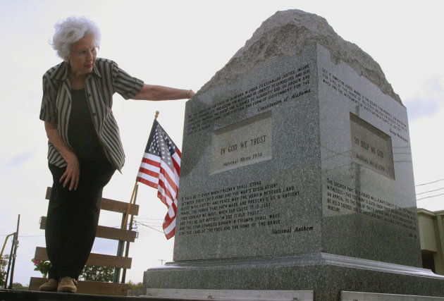 Banished Alabama Ten Commandments Hit The Road