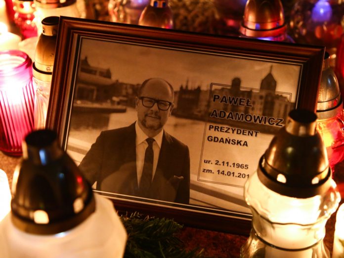March In Commemoration Of Murdered Mayor Adamowicz In Warsaw