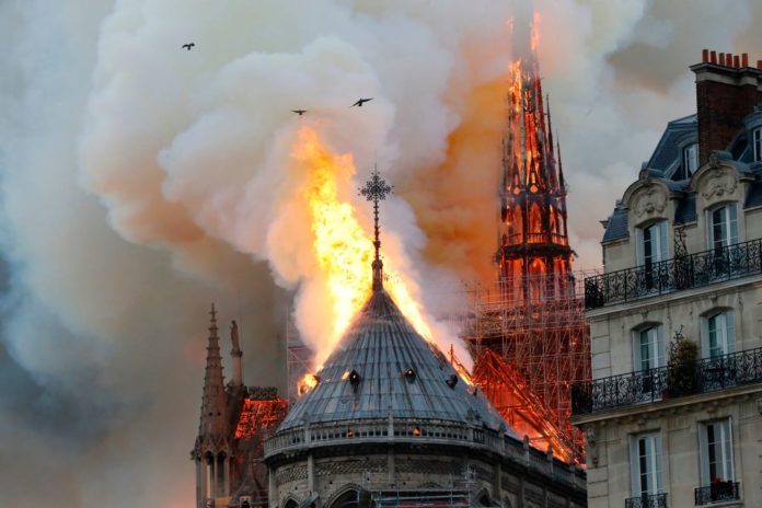 FRANCE-FIRE-NOTRE DAME
