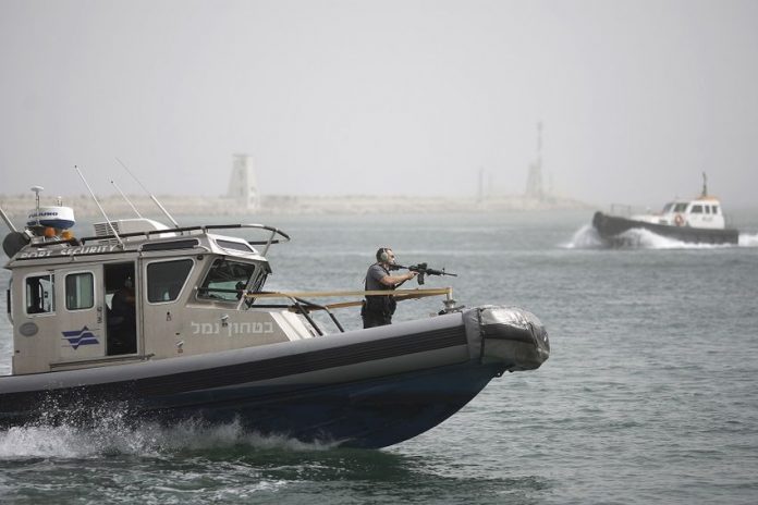MIDEAST ISRAEL PALESTINIANS NAVY DRILL