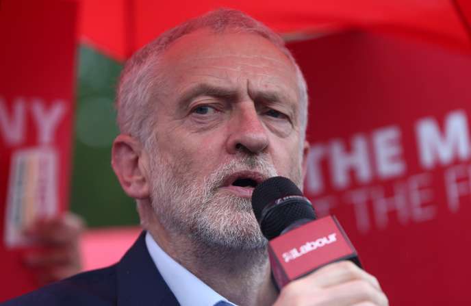 FILE PHOTO - Jeremy Corbyn, the leader of Britain's opposition Labour Party, campaigns in Southall, London
