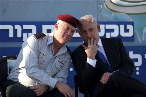Benjamin Netanyahu, Benny Gantz