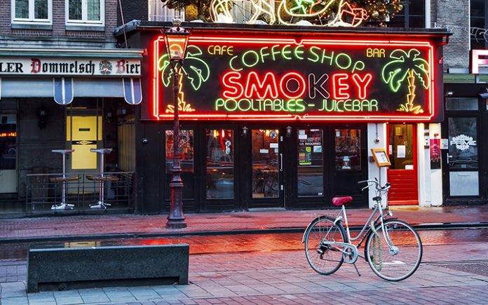 Coffeeshop Smokey cannabis coffee shop in Amsterdam