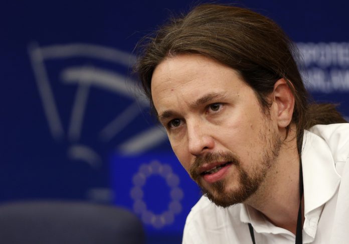 Pablo Iglesias, head of leftist group