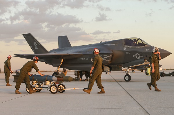 F-35 Hot load