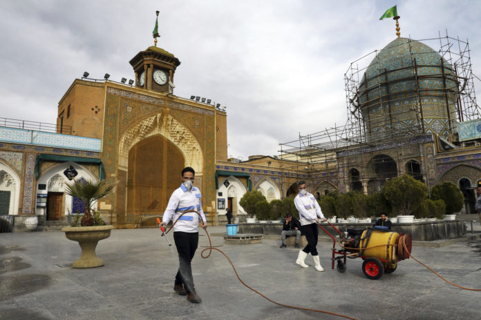 Virus Outbreak Mideast Iran