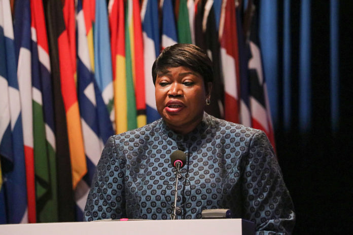 ICC head prosecutor Fatou Bensouda