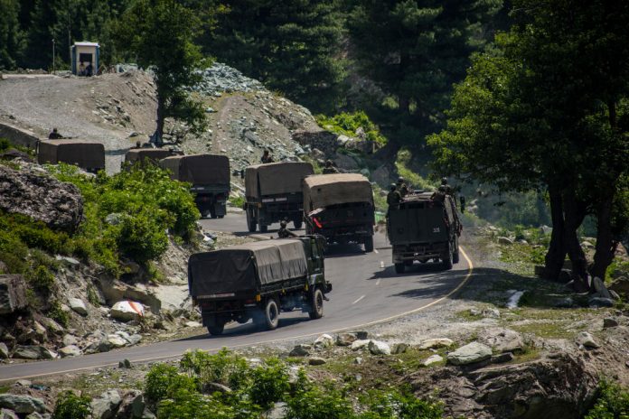 Indian and Chinese Troops Face-off Along The Disputed Himalayan Border