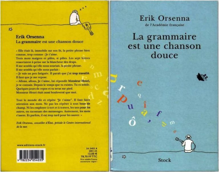 Résumé La Grammaire Est Une Chanson Douce