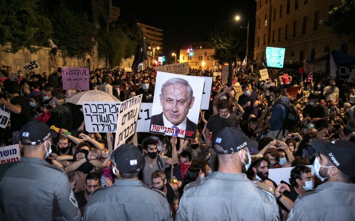 MIDEAST ISRAEL PROTEST