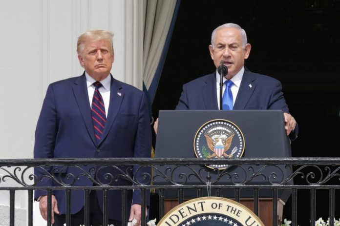President Trump Hosts Abraham Accords Signing Ceremony On White House South Lawn