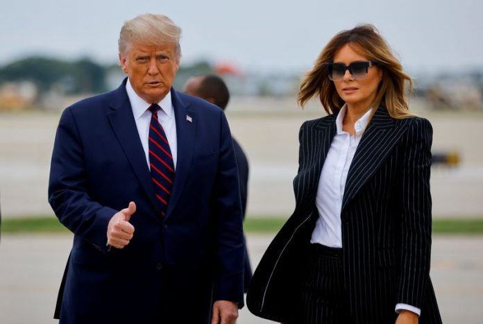 DONALD TRUMP ET SON ÉPOUSE ONT CONTRACTÉ LE CORONAVIRUS