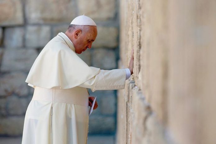 ISRAEL-PALESTINIAN-VATICAN-POPE-WESTERN WALL