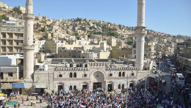 Pro-Palestinian protest in Amman