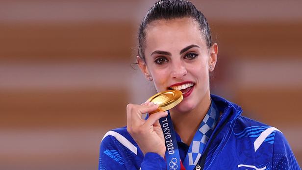 Gymnastics - Rhythmic - Individual All-Around - Medal Ceremony