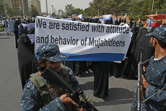 AFGHANISTAN-CONFLICT-DEMONSTRATION-WOMEN