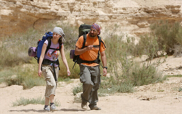walking the Israel hiking trail