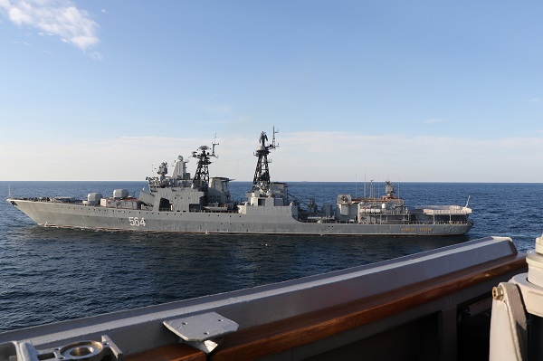 Interaction with USS Chafee (DDG 90) in Sea of Japan