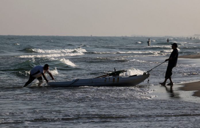 PALESTINIAN-GAZA-FISH