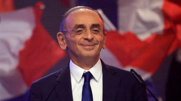 FILE PHOTO: French far-right presidential candidate Zemmour holds political rally in Lille