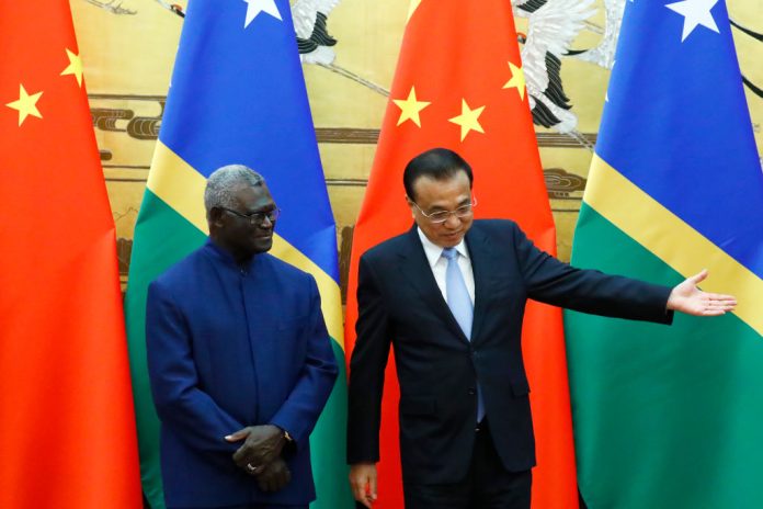 CHINA-SOLOMONS-DIPLOMACY