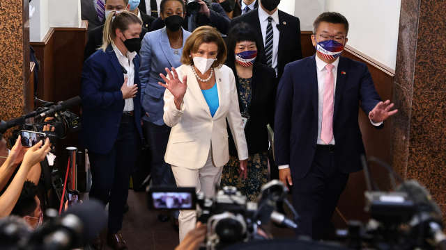 U.S. House Speaker Pelosi visits Taiwan