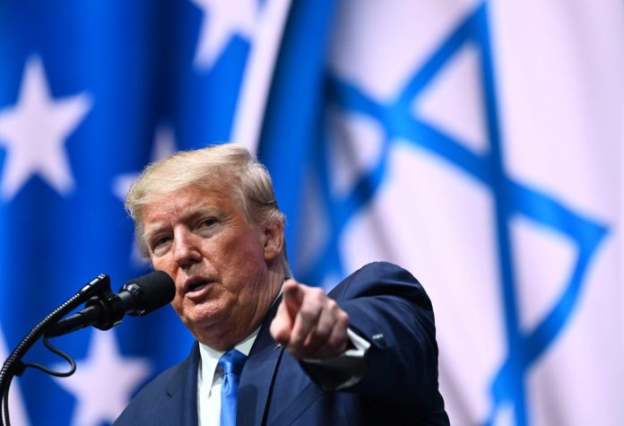 Trump delivers address to Israeli American Council