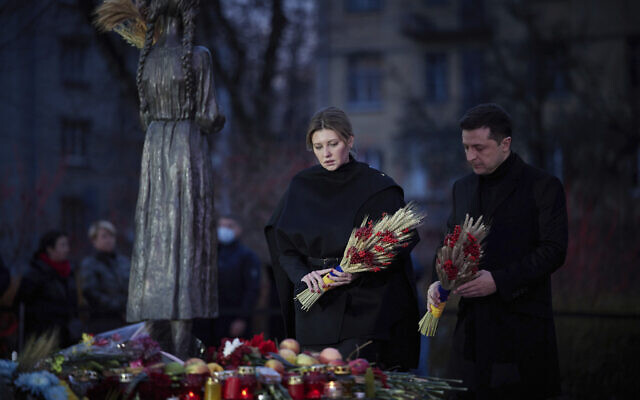 Volodymyr Zelenskyy, Olena Zelenska