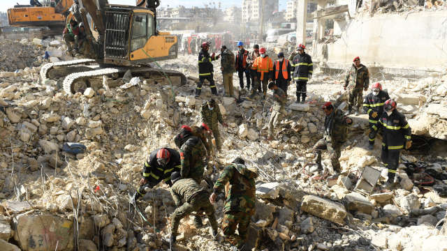 SYRIA-TURKEY-QUAKE